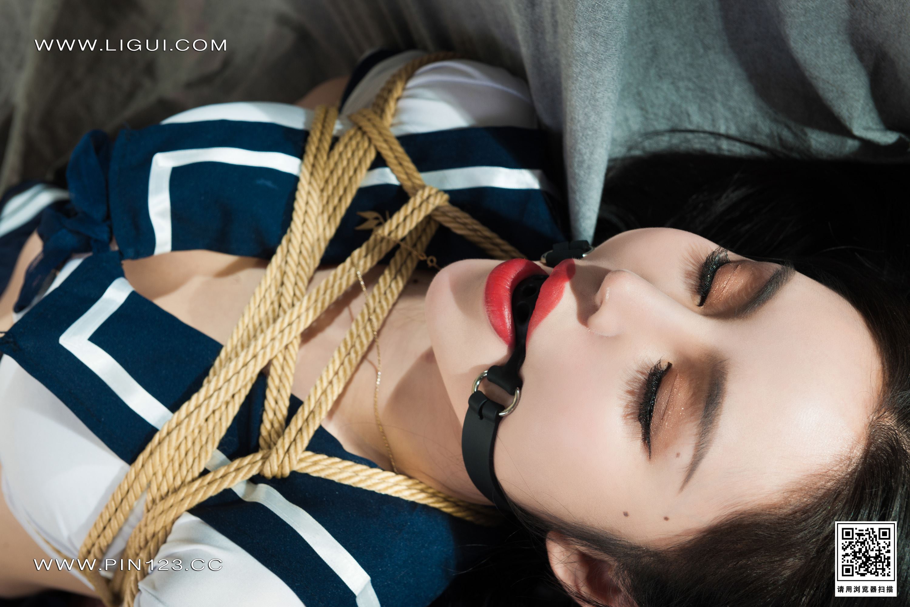 Ligui丽柜 2022.11.04 紧缚学妹 凉儿